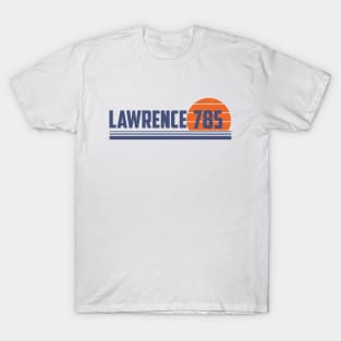 785 Lawrence Kansas Area Code T-Shirt